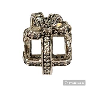 Pandora ale 925 open work gift present barrel charm for bracelet